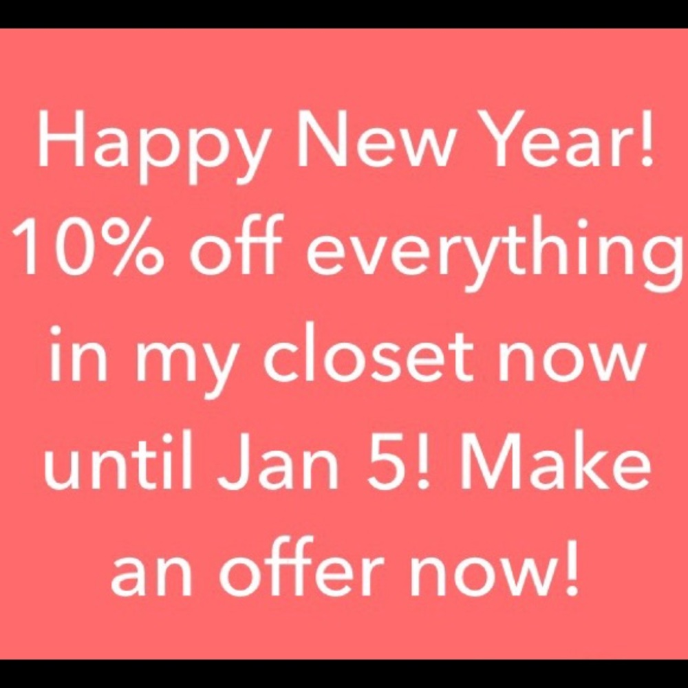 10% Off Everything in My Closet thru Jan 5!